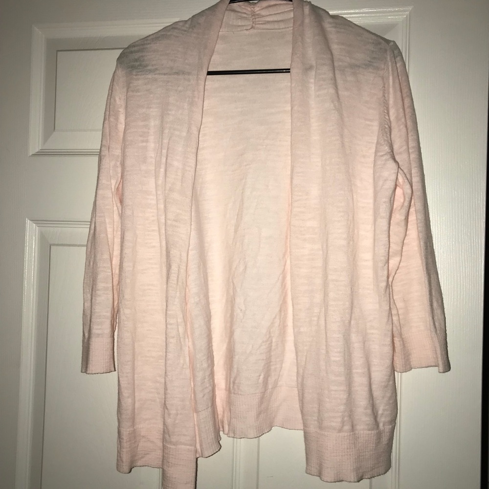 Blush pink cardigan